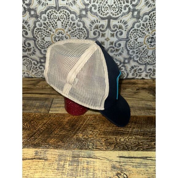 Bronco American Needle Valin Trucker Snapback - Navy Hat - Picture 2 of 6